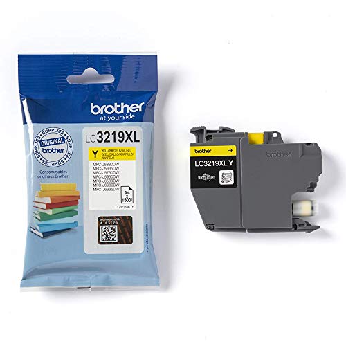 Brother LC3219XLY - XL - yellow - original - blister - ink cartridge - for INKvestment Business Smart Plus MFC-J5930, INKvestment Business Smart Pro MFC-J6935