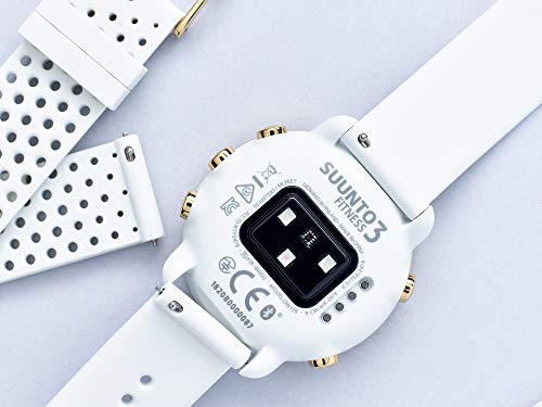 Suunto Athletic 1 - Strap for smart watch - Small/Medium size - white, gold - for Suunto 3 Fitness