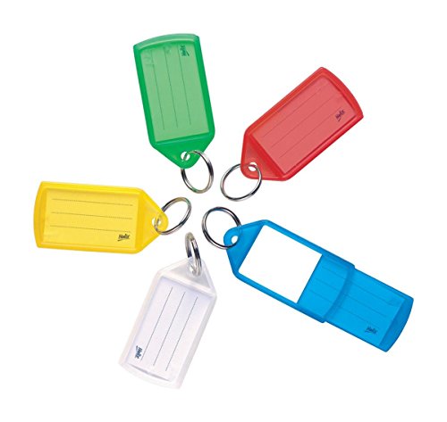 Best Value Helix Large Key Fobs (Pack of 50 in Assorted Colours)