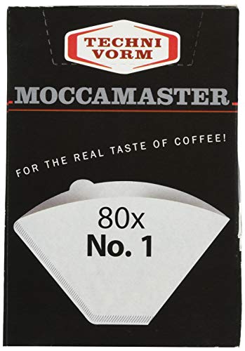 Moccamaster Coffee Paper Filter Number 1 80 Pieces