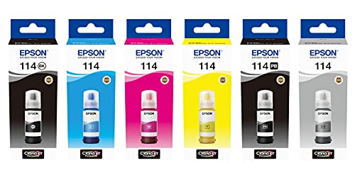 Epson 114 - 70 ml - yellow - original - ink refill - for EcoTank ET-8500