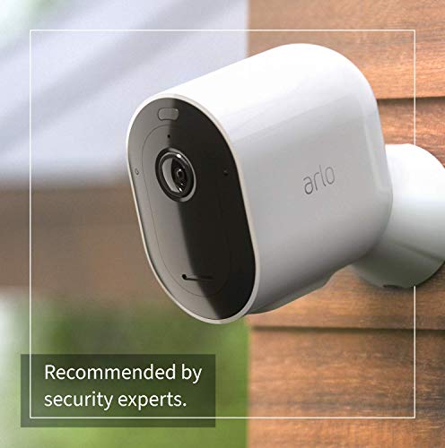 Arlo Pro 3 Wire-Free Security Camera System - Gateway + camera(s) - wireless - 802.11b, 802.11g, 802.11n - 4 camera(s) - white