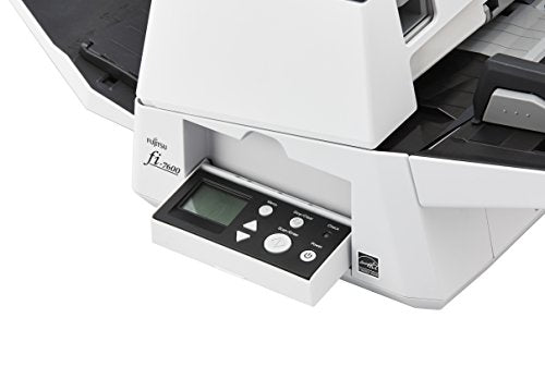 Fujitsu fi-7600 100ppm / 200ipm A3 ADF duplex document scanner. Includes PaperStream IP, PaperStream Capture, ScanSnap Manager for fi-series, Scanner Central Administrator, 2D Barcode module for PaperStream and 12 months On-Site Next Business Day warranty.