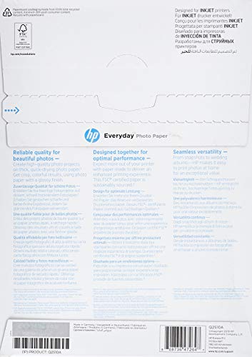 HP Everyday Photo Paper - Semi-gloss photo paper - A4 (210 x 297 mm) - 175 g/m2 - 100 sheet(s)