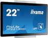 iiyama ProLite TF2215MC-B2 - LED monitor - 22" (21.5" viewable) - open frame - touchscreen - 1920 x 1080 Full HD (1080p) @ 60 Hz - IPS - 350 cd/m - 1000:1 - 14 ms - HDMI, VGA, DisplayPort - black