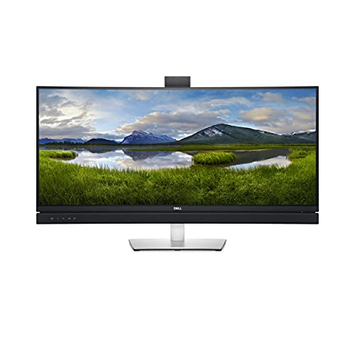 Dell C3422WE - LED monitor - curved - 34.14" (34.14" viewable) - 3440 x 1440 UWQHD @ 60 Hz - IPS - 300 cd/m - 1000:1 - 5 ms - HDMI, DisplayPort, USB-C - speakers - with 3 years Advanced Exchange Basic Warranty