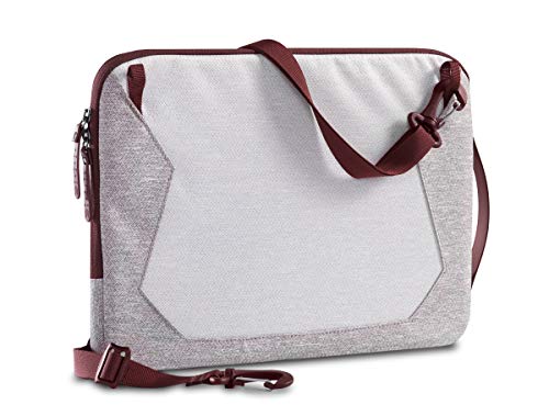 STM Myth Sleeve 15 Inch Notebook Briefcase Windsor Wine White Red Static Proof Front Pocket Interior Tablet Pocket Featherweight Ultra Protective Shea