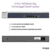 NETGEAR XS505M - Switch - unmanaged - 4 x 10 Gigabit Ethernet + 1 x 10 Gigabit SFP+ - desktop, rack-mountable