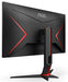 AOC Gaming 24G2ZU/BK - LED monitor - 23.8" - 1920 x 1080 Full HD (1080p) - TN - 350 cd/m - 1000:1 - 0.5 ms - 2xHDMI, DisplayPort - speakers - black, red