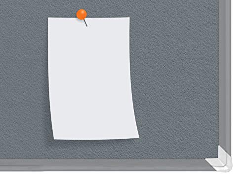 Nobo Premium Plus Grey Felt Notice Board 600X450Mm Dd