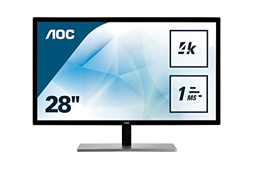 Best Value AOC U2879VF 28 Inches 4K LED Monitor - Black