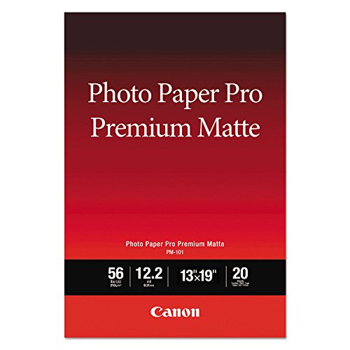 Canon Pro Premium PM-101 - Smooth matte - 310 micron - Super A3/B (330 x 483 mm) - 210 g/m - 20 sheet(s) photo paper - for PIXMA PRO-1, PRO-10, PRO-100