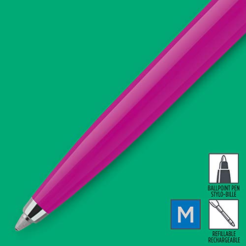 Parker Jotter Originals Ballpoint Pen, Classic Magenta Finish, Medium Point, Blue Ink, 1 Count