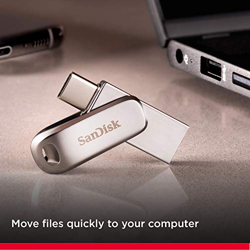 SanDisk Ultra Dual Drive Luxe - USB flash drive - 128 GB - USB 3.1 Gen 1 / USB-C