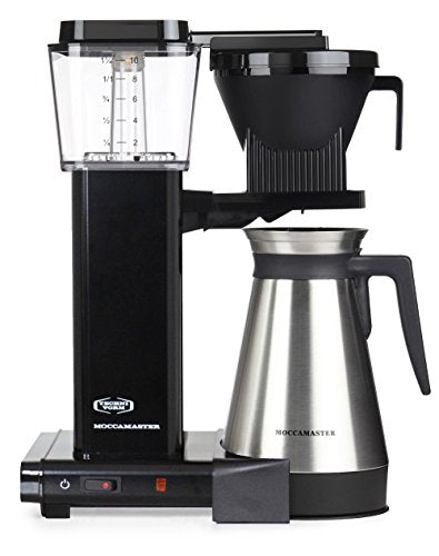 Moccamaster KBGT 741 Select Black Coffee Maker UK Plug