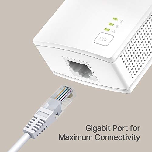 TP-Link TL-PA717 KIT V4 - Gigabit Powerline Starter Kit - powerline adapter kit - GigE, HomePlug AV (HPAV), HomePlug AV (HPAV) 2.0 - wall-pluggable