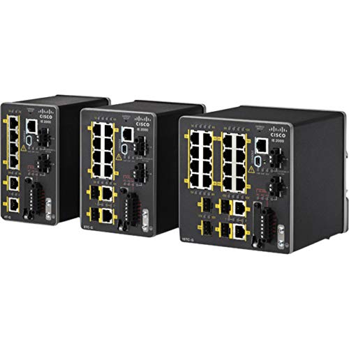 Cisco Industrial Ethernet 2000 Series - Switch - Managed - 8 x 10/100 + 2 x combo Gigabit SFP - DIN rail mountable