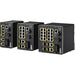 Cisco Industrial Ethernet 2000 Series - Switch - Managed - 8 x 10/100 + 2 x combo Gigabit SFP - DIN rail mountable