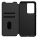 OtterBox Strada Series - Flip cover for mobile phone - leather, polycarbonate - shadow black - for Samsung Galaxy S20 Ultra, S20 Ultra 5G