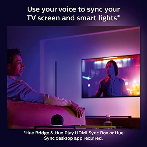 Philips Hue White and Color Ambiance Compact Gradient Play - Light bar - LED - tube - black