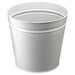 Best Value Avery 635GREY Round Metal Waste Bin, 15 L - Grey