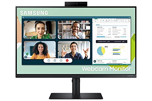 Samsung S24A400VEU - S40VA Series - LED monitor - 24" - 1920 x 1080 Full HD (1080p) @ 75 Hz - IPS - 250 cd/m² - 1000:1 - 5 ms - HDMI, VGA, DisplayPort - speakers - black