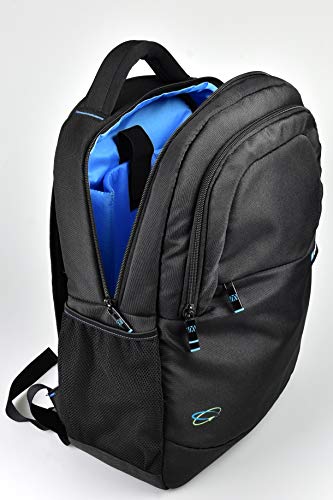 Monolith 2000003312 Laptop Backpack 15.6 Inches Blue Line Eco Bag Protects Laptop and Tablet