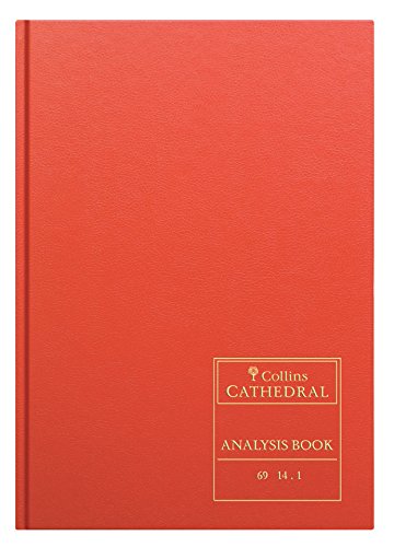 Best Value Collins Debden Ltd 060602 69 Series Cathedral A4 Analysis Book, 14 Cash Columns, 96 Pages