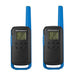 Best Value Motorola T62 PMR446 2-Way Walkie Talkie Radio Twin Pack - Blue