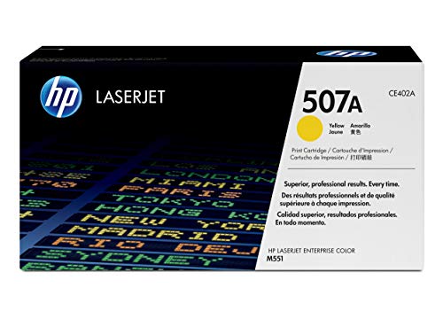 Best Value HP CE402A 507A Original LaserJet Toner Cartridge, Yellow, Pack of 1