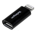 Best Value StarTech.com Lightning Connector to Micro USB Adapter for Apple - Black