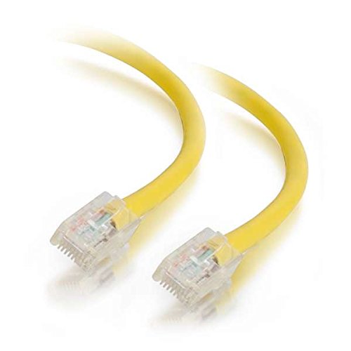 C2G Cat5e Non-Booted Unshielded (UTP) Network Patch Cable - Patch cable - RJ-45 (M) to RJ-45 (M) - 10 m - UTP - CAT 5e - stranded, uniboot - yellow