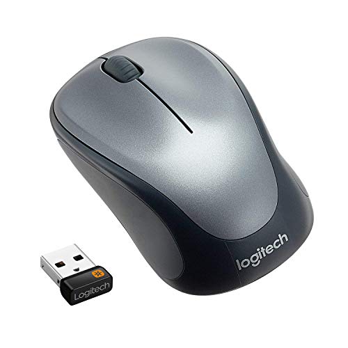 Logitech Wireless Mouse Desktop 3-Button Grey