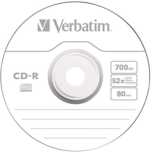 Best Value Verbatim 43415 CD-R Slim Jewel Case (Pack of 10)