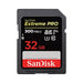 SanDisk Extreme Pro - Flash memory card - 32 GB - UHS-II U3 / Class10 - 1733x/2000x - SDHC UHS-II