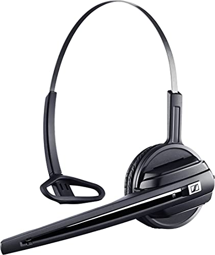 EPOS I SENNHEISER D 10 HS - Headset - on-ear - convertible - DECT - wireless - black, silver