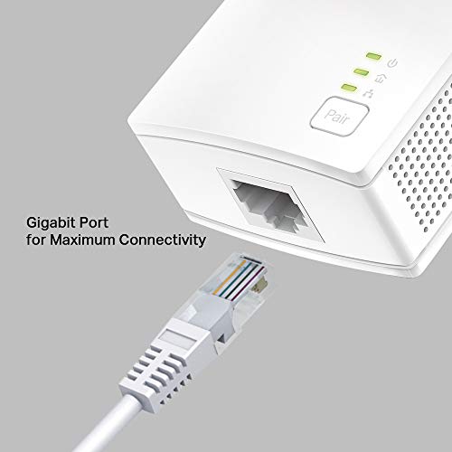 TP-Link TL-PA7017 KIT - V4 - Powerline Starter Kit - bridge - GigE, HomePlug AV (HPAV), HomePlug AV (HPAV) 2.0, IEEE 1901 - wall-pluggable (pack of 2)