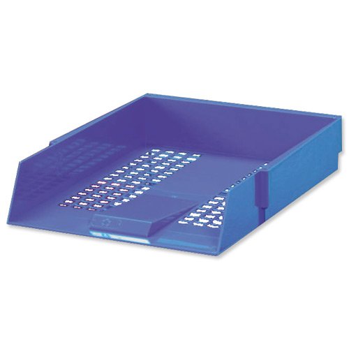 Best Value Whitebox Contract Lettertray - Blue