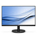 Philips V-line 242V8A - LED monitor - 24" (23.8" viewable) - 1920 x 1080 Full HD (1080p) @ 75 Hz - IPS - 250 cd/m? - 1000:1 - 4 ms - HDMI, VGA, DisplayPort - speakers - textured black