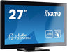 iiyama ProLite T2736MSC-B1 - LED monitor - 27" (27" viewable) - touchscreen - 1920 x 1080 Full HD (1080p) @ 60 Hz - A-MVA - 300 cd/m - 3000:1 - 4 ms - HDMI, VGA, DisplayPort - speakers - black