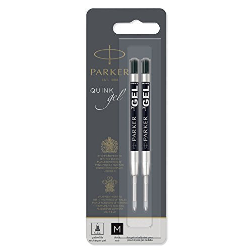 Parker Quink Gel Ink Refill Medium Black