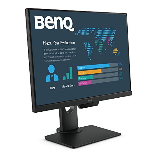 BenQ BL2581T - LED monitor - 25" - 1920 x 1200 WUXGA - IPS - 300 cd/m - 1000:1 - 5 ms - HDMI, DVI-D, VGA, DisplayPort, USB - speakers - black