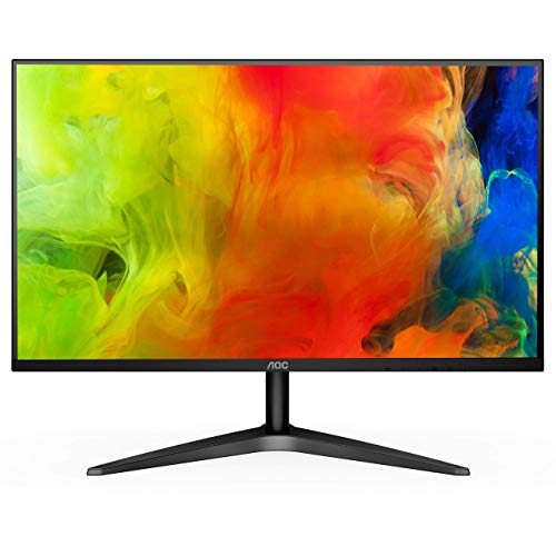 AOC 24B1H - LED monitor - 23.6" (23.6" viewable) - 1920 x 1080 Full HD (1080p) @ 60 Hz - VA - 250 cd/m - 3000:1 - 5 ms - HDMI, VGA - black