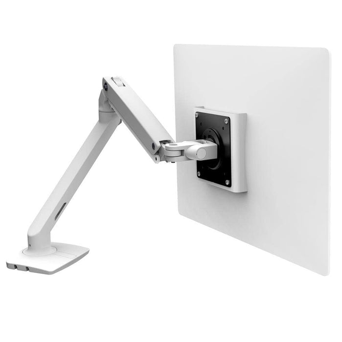 Ergotron MXV - Mounting kit - adjustable arm - for LCD display - steel - white - screen size: up to 34" - desk-mountable