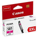 Canon CLI-581M XXL - XXL size - magenta - original - ink tank - for PIXMA TS6251, TS6350, TS6351, TS8251, TS8252, TS8350, TS8351, TS8352, TS9550, TS9551