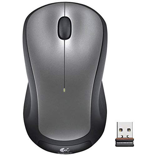 Logitech M310 - Mouse - right and left-handed - optical - 3 buttons - wireless - 2.4 GHz - USB wireless receiver - silver