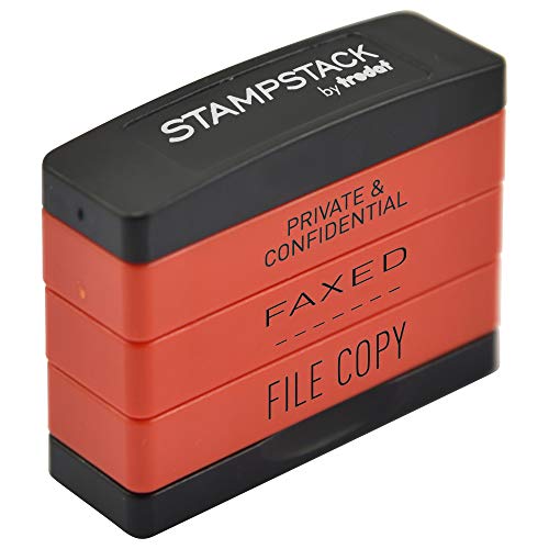 Best Value Trodat 3-in-1 Stamp Stack Secretary - Private & Confidential - Faxed - File