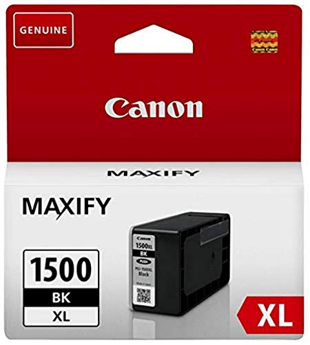 Canon PGI-1500XL BK - 9182B001 - 1 x Black - High Yield - Ink tank - For MAXIFY MB2050,MB2350