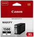 Canon PGI-1500XL BK - 9182B001 - 1 x Black - High Yield - Ink tank - For MAXIFY MB2050,MB2350