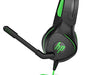 HP Pavilion Gaming 400 - Headset - full size - wired - 3.5 mm jack - acid green - for OMEN by HP 16, Victus by HP 16, HP 15, Chromebook 11, Pavilion 15, Slim S01